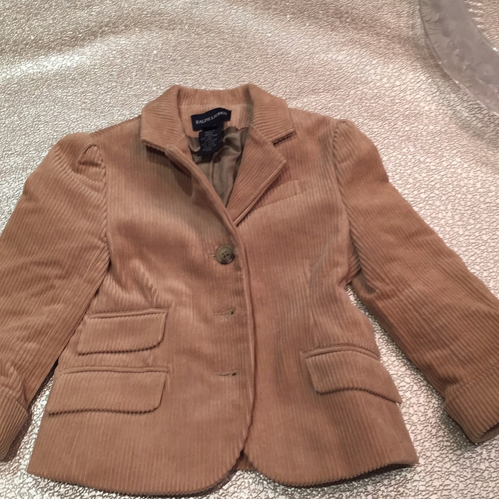 Girls Ralph Lauren corduroy blazer size 3t